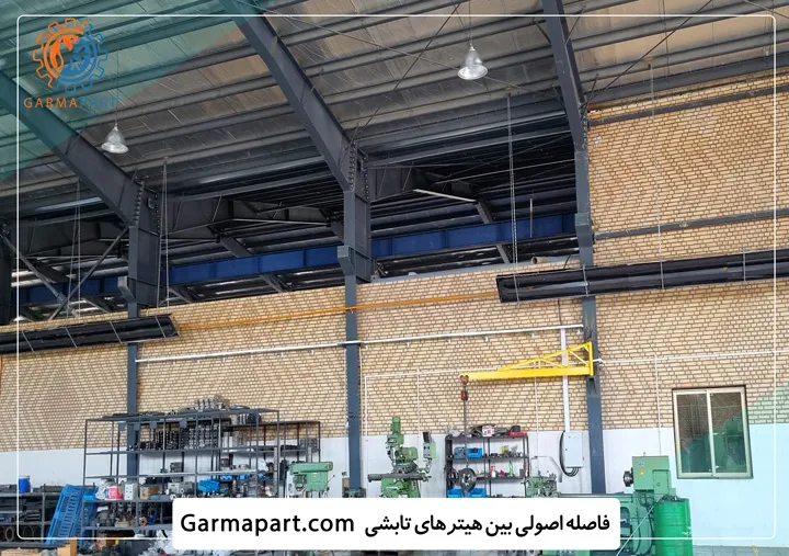 فاصله بین هر گرماتاب