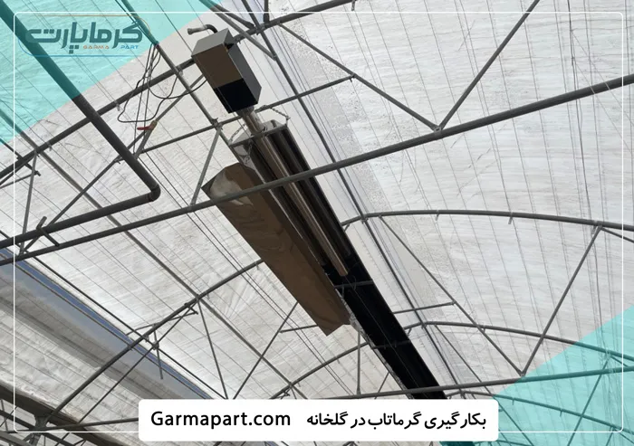 کاربرد هیتر تابشی در گلخانه
