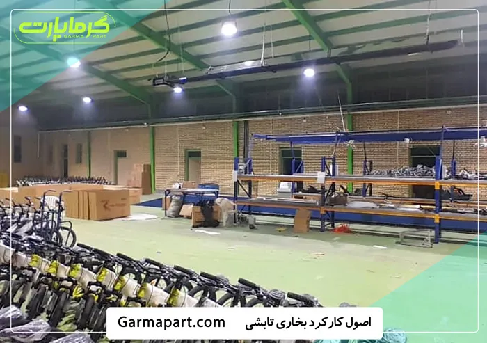 اصول کارکرد بخاری تابشی