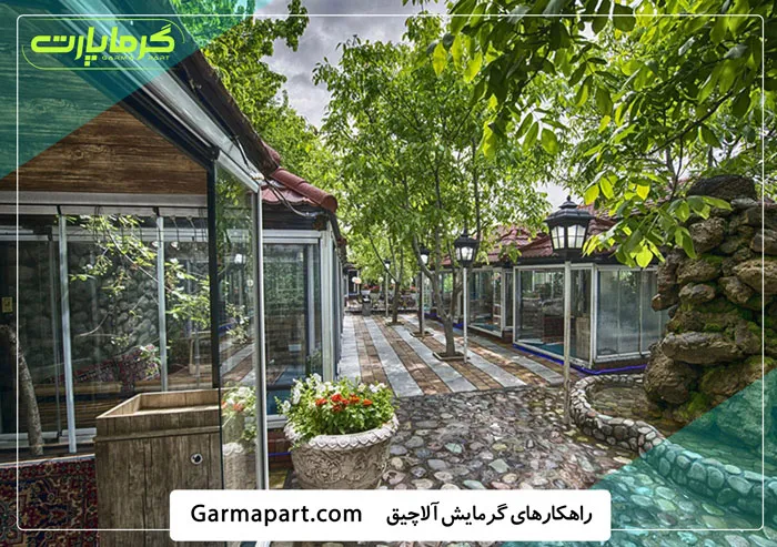 گرمایش آلاچیق