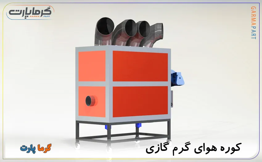 کوره هوای گرم گازی