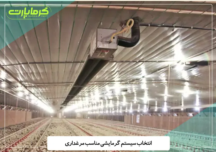 انتخاب سیستم گرمایشی مناسب مرغداری
