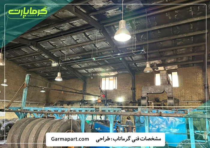 مشخصات فنی گرماتاب : طراحی و تنوع