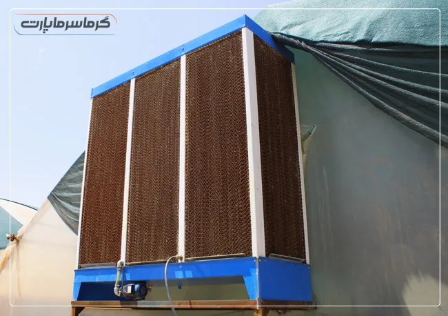 اثر کولر صنعتی بر رشد محصولات گلخانه