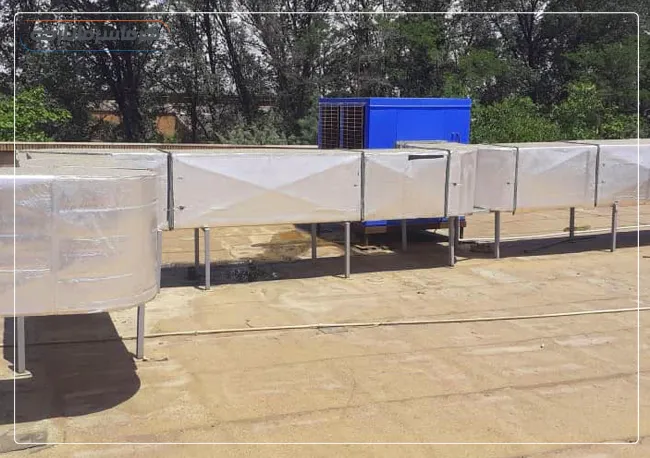 جدول مزایای کولر سانتریفیوژ صنعتی